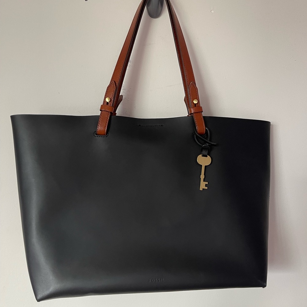 Fossil Rachel Tote Bag Genuine Leather